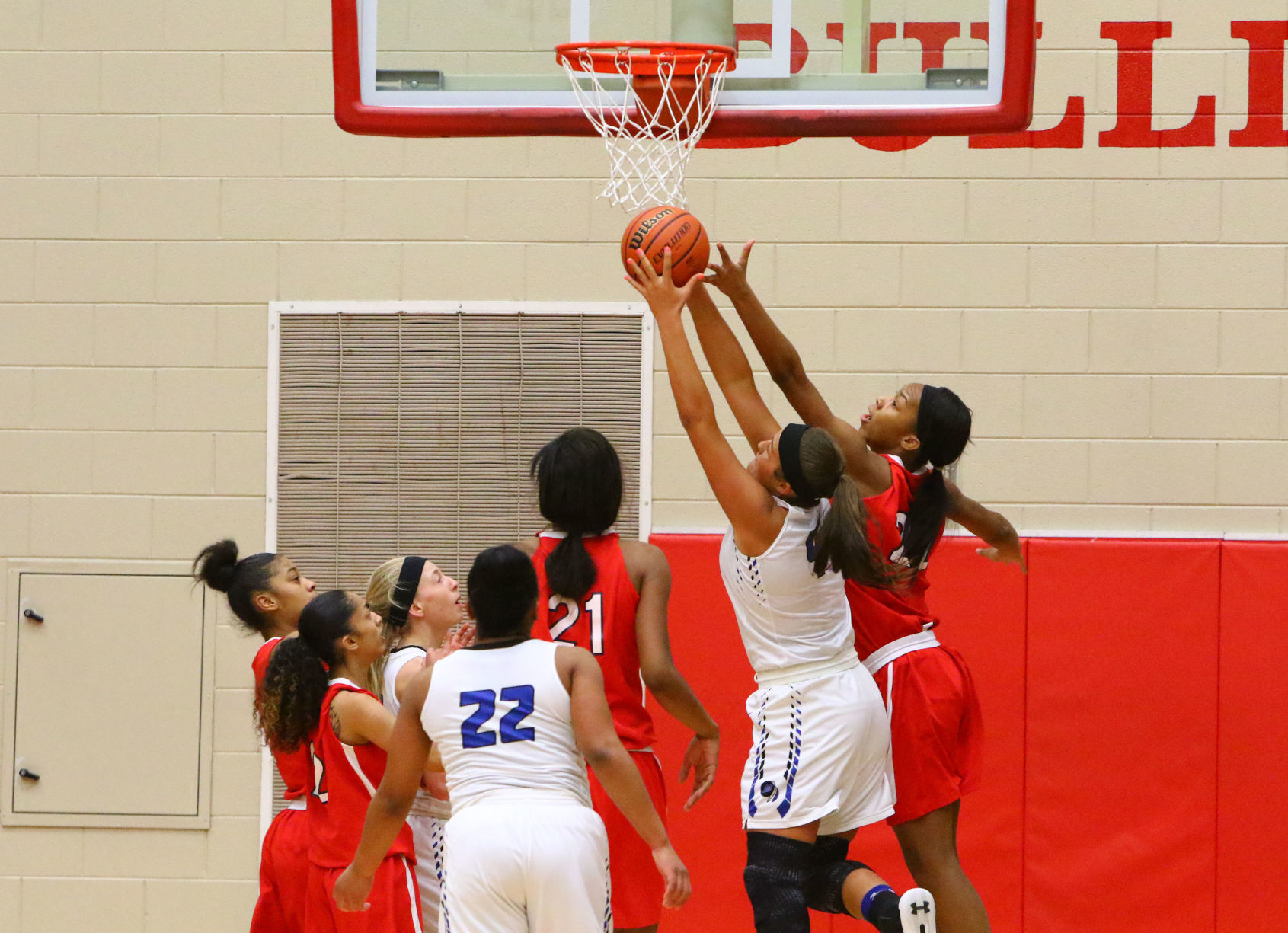 Gallery: Girls Basketball Sectional Finals - E.C. Central vs. Lake Central